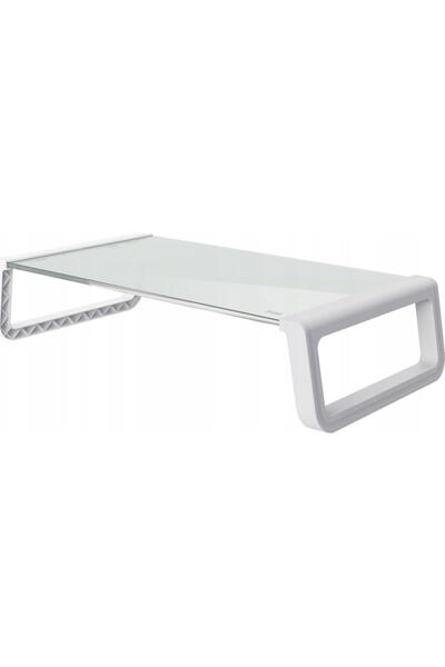 Trust 25351 Βάση οθόνης, 41 x 22 εκ., Μέγιστο 10 κιλά (Λευκό)