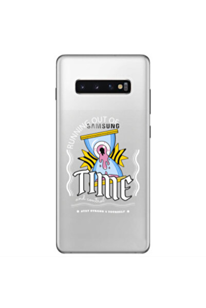 Other Samsung S10 Plus Running out of time Transparent Silicone TPU Θήκη