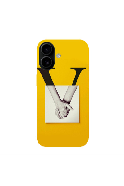 Other Apple Iphone 16 plus V logo Transparent Silicone TPU Θήκη