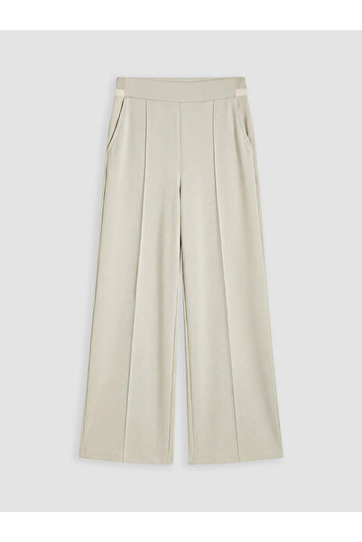 LC Waikiki Gray Elastic Waist Soft Touch Women's Sweatpants