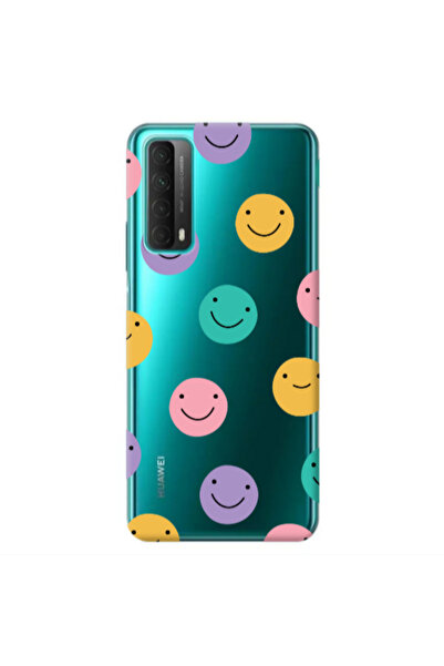 Other Huawei P Smart 2021 Colorful smiles Transparent Silicone TPU Θήκη