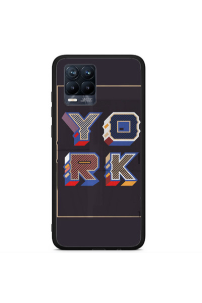 Other Realme 8 i York Black Glossy Θήκη