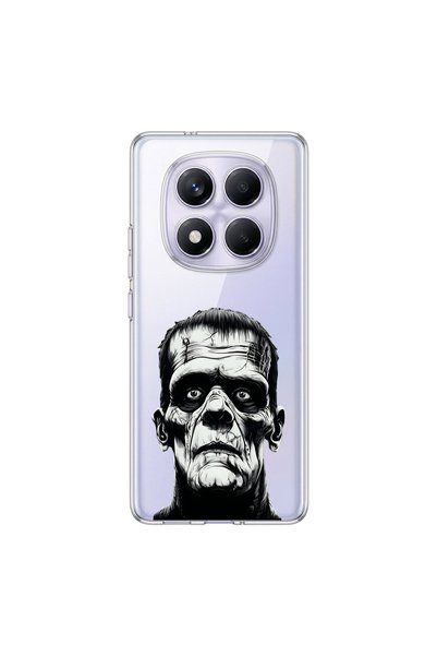 PPKin Redmi Note 14 Pro Compatible Horror 6 Design Transparent Case