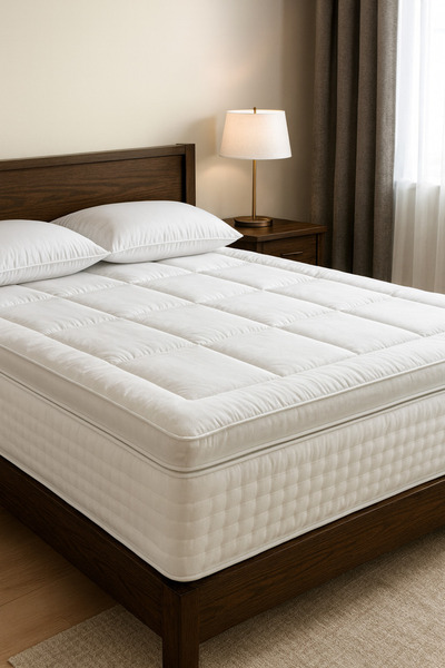 Cadar Saltea cu arcuri Premium cu Par de Cal, Matase si Casmir, 38 cm