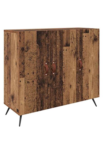 vidaxl Bufet Lemn vechi 89,5 x 34 x 80 cm Lemn compozit