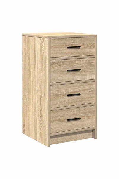 vidaxl Bufet cu sertar Stejar sonoma 40 x 41 x 75 cm Lemn compozit