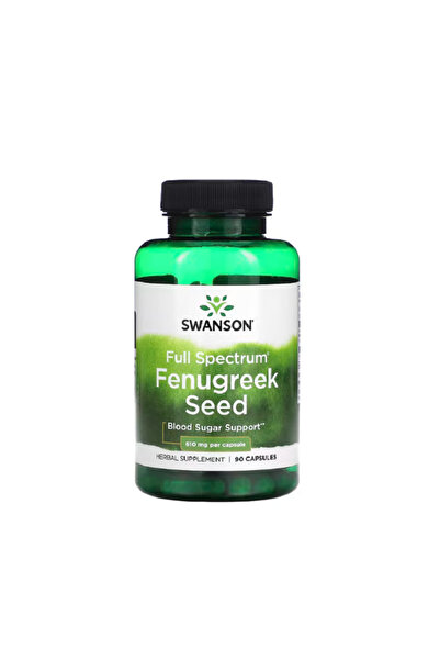 SWANSON Semințe de schinduf (Extract Schinduf) Spectru Complet 610 mg 90 Capsule