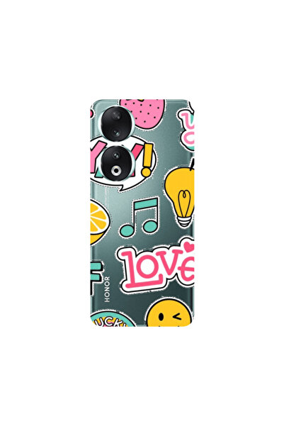 Other Honor 90 5G Cute desing Transparent Silicone TPU Θήκη