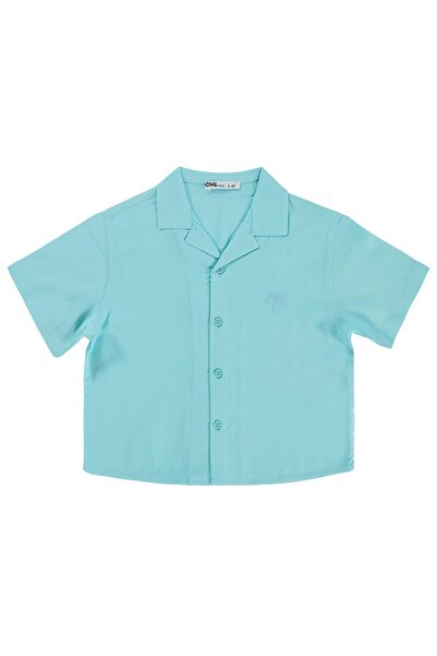 Civil Boys Basic Holiday Collar Shirt for 2-5 Years Old - Green