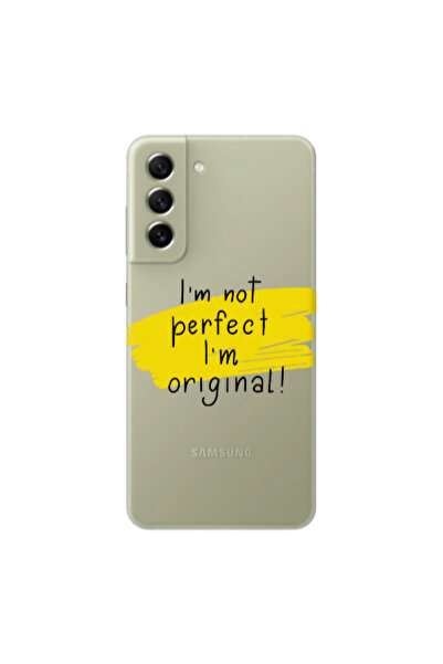 Other Samsung S22 Plus I m not perfect Transparent Silicone TPU Θήκη
