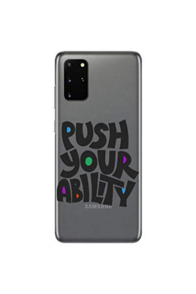Other Samsung S20 Plus Push Your Ability Transparent Silicone TPU Θήκη
