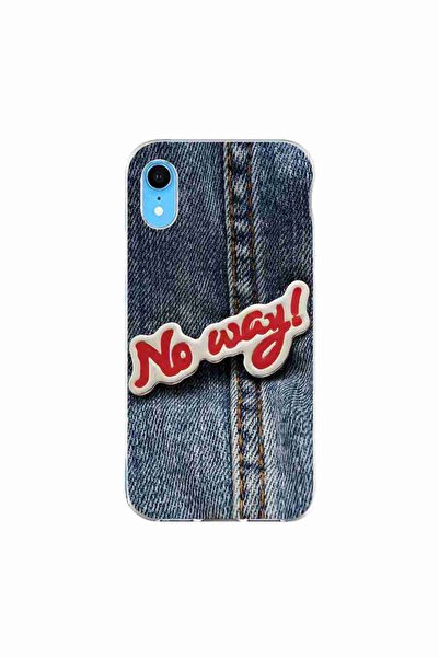 OEM Θήκη συμβατή με Apple iPhone XR από σιλικόνη gel TPU, μοντέλο No Way Jeans