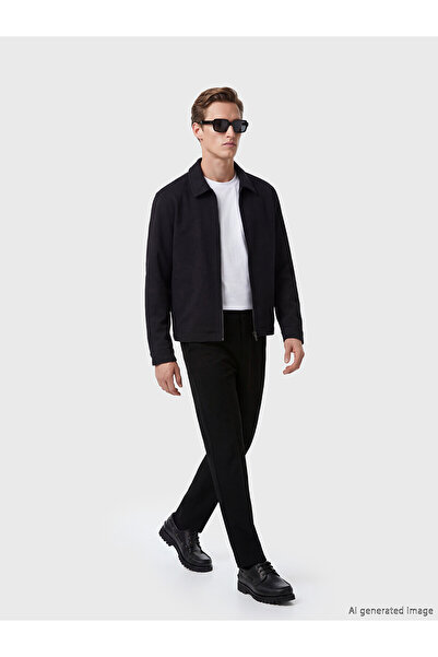 LC Waikiki Nevavm Standard Fit Viscose Men's Trousers with a Difference