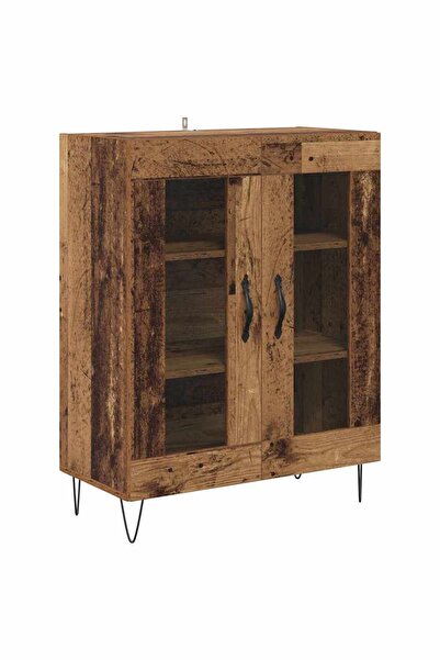 vidaxl Bufet Lemn Vechi 69,5 x 34 x 90 cm Lemn compozit