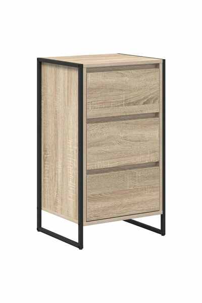vidaxl Bufet cu sertar Sonoma 42 x 36 x 75.5 cm Lemn compozit