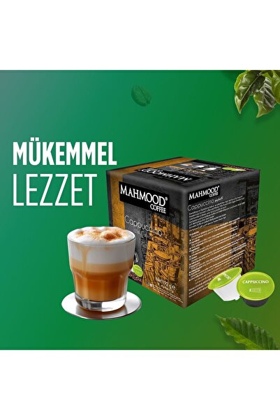 Mahmood Dolce Gusto Cappuccino Kapsül Kahve 16 Adet X 3 Kutu