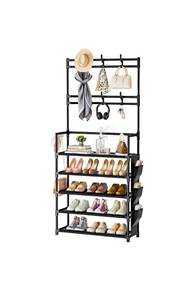 Diason Shoe Rack 5 Tier Shoe Organizer Storage 15-20 Pairs Shoes Rack for Clo...