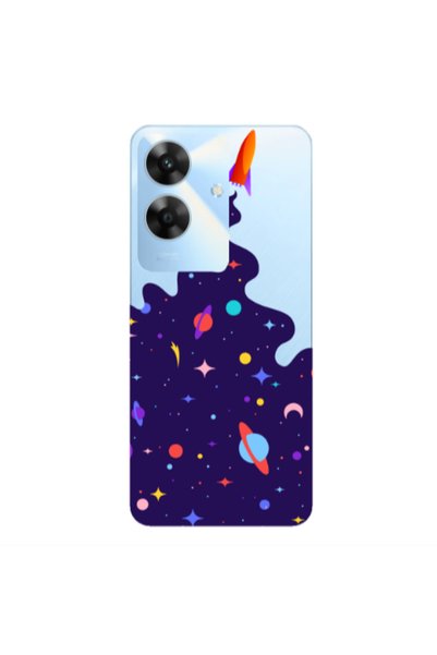 Other Realme Note 60 Rocket Transparent Silicone TPU Θήκη