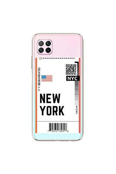 Other Huawei P40 Lite New York NYC Transparent Silicone TPU Θήκη