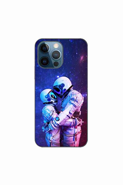 OEM Case compatible with Apple iPhone 12 Pro Silicone Gel Tpu Model Astronaut...
