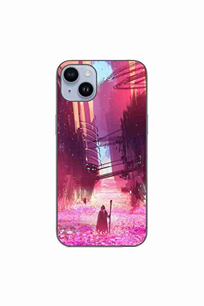 OEM Husa compatibila cu Apple iPhone 15 Plus Silicon Gel Tpu Model Fantasy Wi...