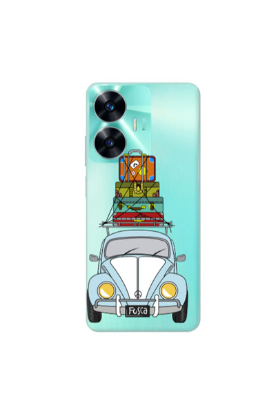 Other Realme C55 Holiday journey Transparent Silicone TPU Θήκη