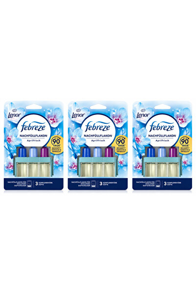 Febreze 3Volution Bahar Çiçekleri Kokulu Fiş Dolum Şişesi 20 ml, 90 Gün Kokul...