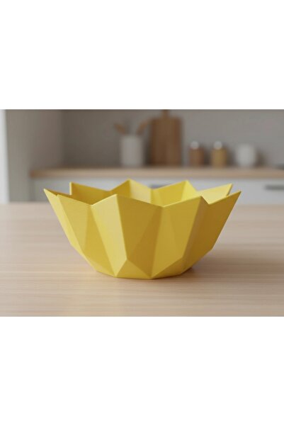 OEM Obiect Decorativ Imprimat 3D, Design Geometric Inspirat de Origami