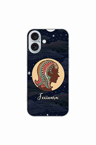 OEM Husa compatibila cu Apple iPhone 16 Silicon Gel Tpu Model Horoscop Fecioara