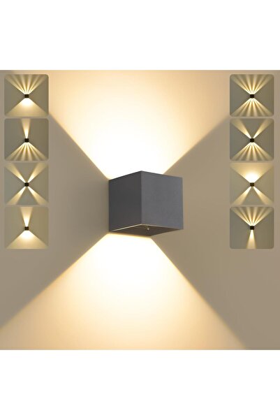 Other SANSHI LED 12W Lampă de perete de exterior 3000K Alb Cald, Lampă de per...