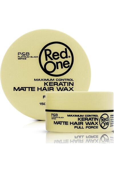 Red One ريدون شمع تصفيف الشعر ريد ون غني بتاثير الكيراتين غير اللامع 150 مل