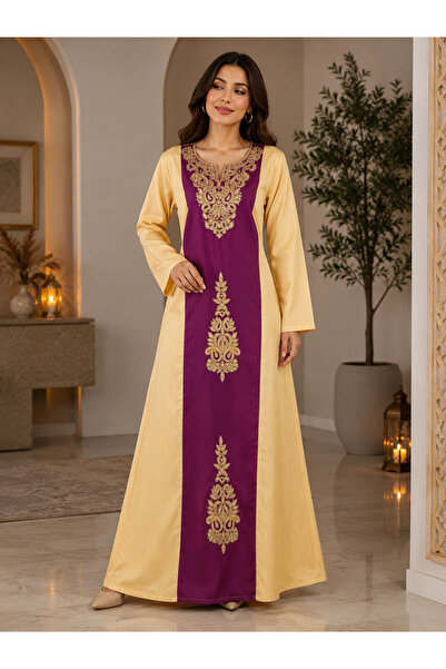 ASIAN Al-Reem Jalabiya Stylish Women's Jalabiya Made from Cotton and Taffeta ...