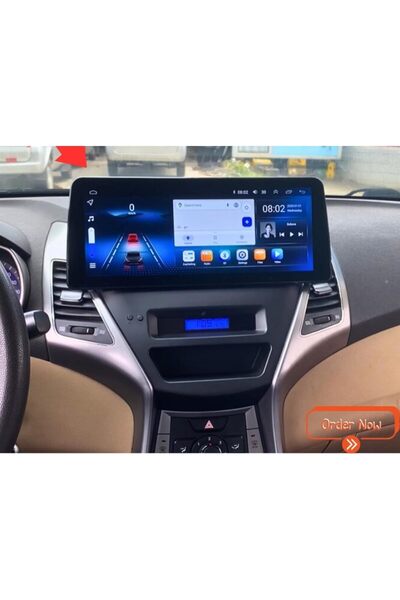 Carplayer شاشة أندرويد لهيونداي إلنترا مقاس 12 بوصة موديل 2014 2015 2016، (4+...
