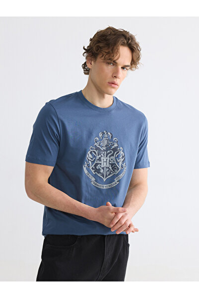 LC Waikiki Peak New Season Crew Neck Harry Potter Printed Men's T-Shirt