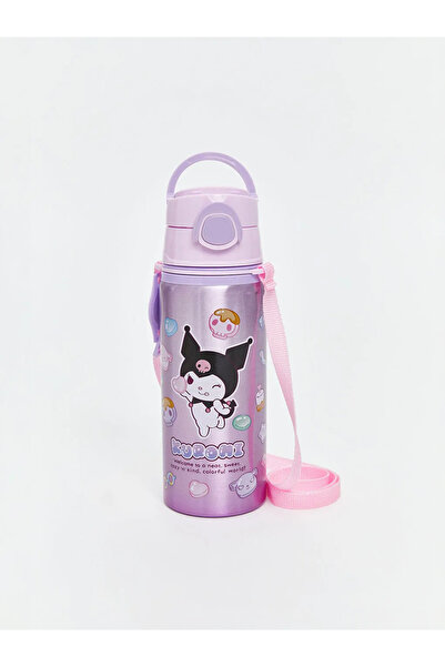 LC Waikiki Mixed Kuromi Printed Girls' Water Bottle 600 ml