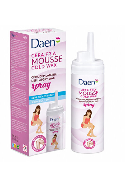 Daen Spumă de Ceară Rece Spray, 80 ml, Pentru Picioare și Corp, Depilare Rapi...