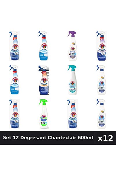 Chanteclair Set 12 Degresant Universal 600ml - Anti-Miros, Bicarbonat, Extra ...
