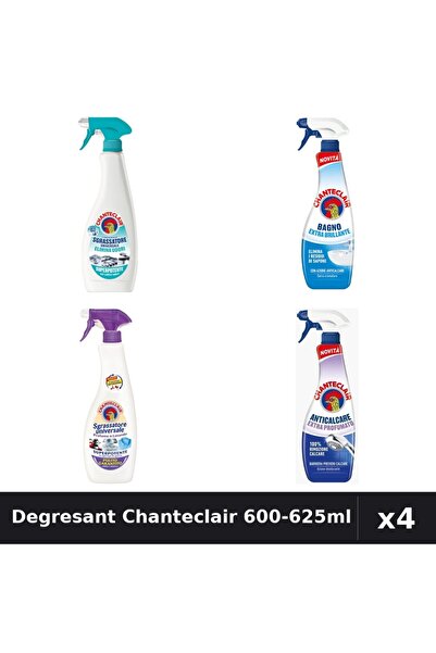 Chanteclair Set 4 Degresant Universal 600-625ml - Anti-Miros, Lavanda, Antica...