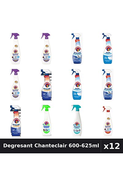 Chanteclair Set 12 Degresant Universal 600-625ml - Lavanda, Lămâie, Marsilia