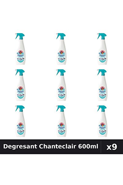 Chanteclair Pachet 9 Degresant Universal 600ml - Anti-Miros, Curățare Eficientă