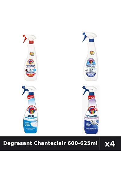 Chanteclair Set 4 Degresant Universal și Anticalcar 600-625ml - Marsilia, Bic...