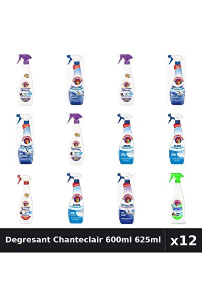 Chanteclair Set 12 Degresant Universal 600ml 625ml - Mosc, Lavanda, Marsilia,...