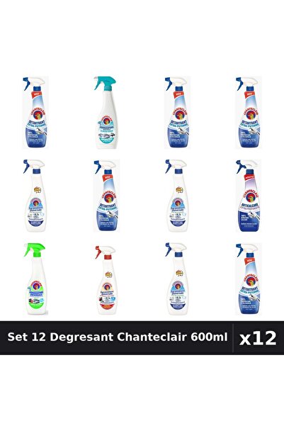 Chanteclair Set 12 Degresant Universal 600ml - Anti-Miros, Bicarbonat, Extra ...