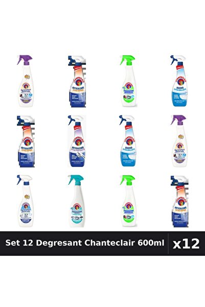 Chanteclair Set 12 Degresant Universal 600ml - Anti-Miros, Bicarbonat, Extra ...