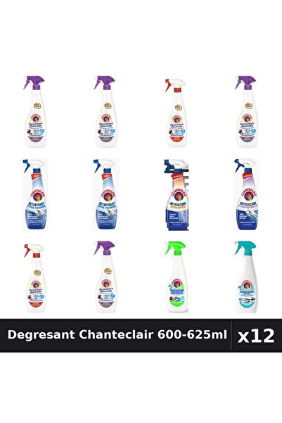 Chanteclair Set 12 Degresant Universal 600-625ml - Mosc, Marsilia, Lamaie, De...
