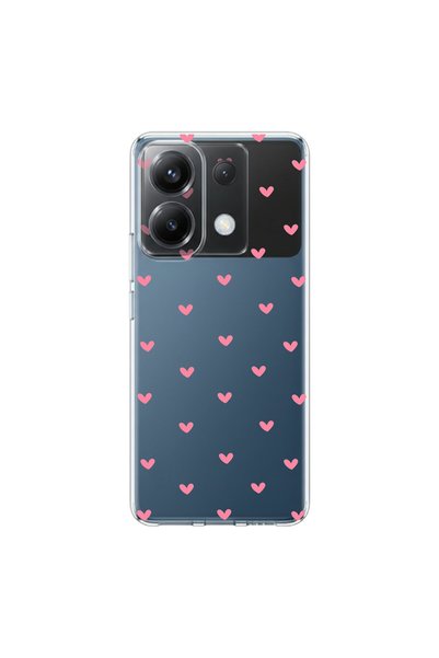 PPKin حافظة شفافة متوافقة مع Poco X6 بتصميم Heart 5