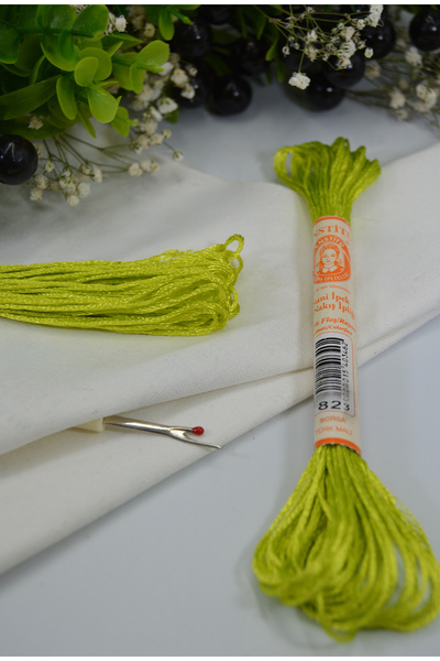 Enstitü İplik Hand Embroidery Silk, Laundry Silk, Rayon, Shiny Silk Texture, ...