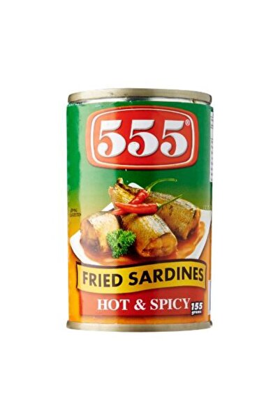 555 Fried Sardines Hot&Spicy 155G
