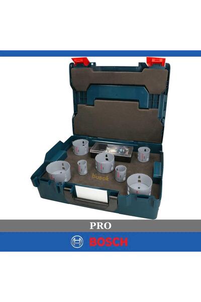 Bosch Pro Multi 13 Parça Panç ve Yaprak Ucu Seti 32-86 mm L-Boxx 2608594433