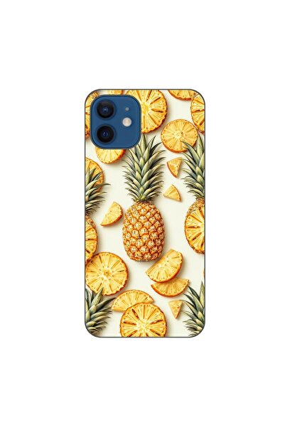 OEM Θήκη συμβατή με Apple iPhone 12 από σιλικόνη gel TPU με σχέδιο χυμώδους α...